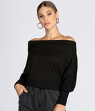 Comfy Chic Ribbed Knit Top