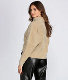 Cozy In Chenille Turtleneck Sweater