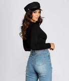 Long Sleeve Knit Bodysuit