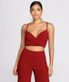 Fiery Fashionista Crop Top