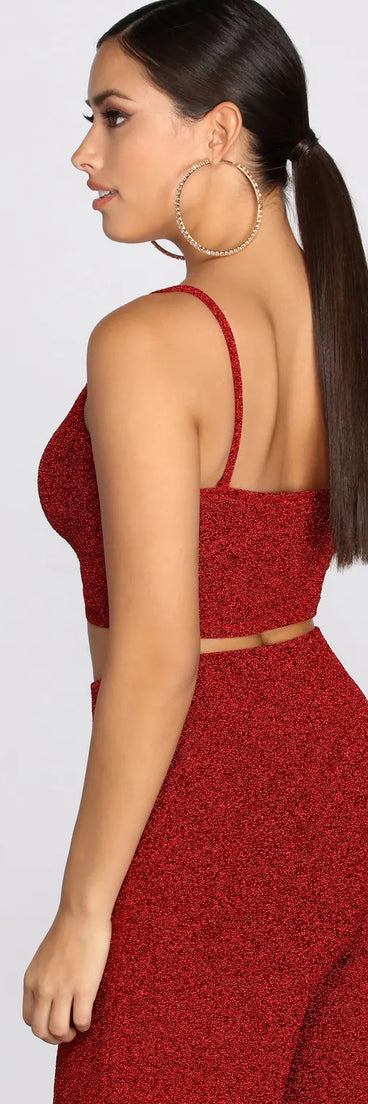 Fiery Fashionista Crop Top
