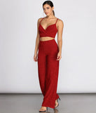 Fiery Fashionista Crop Top