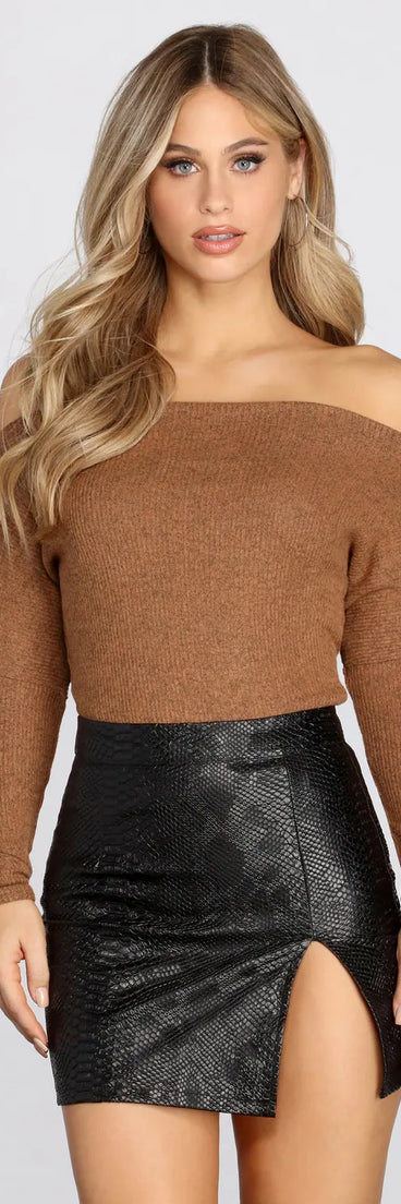 Keepin' Knit Casual Top