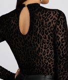 Spot Me Leopard Bodysuit