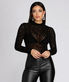Spot Me Leopard Bodysuit