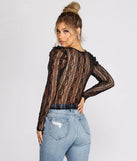 Luxe In Lace Surplice Top