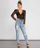 Luxe In Lace Surplice Top