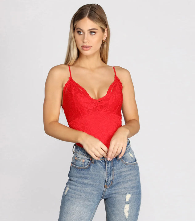 Lace Be Real Bodysuit