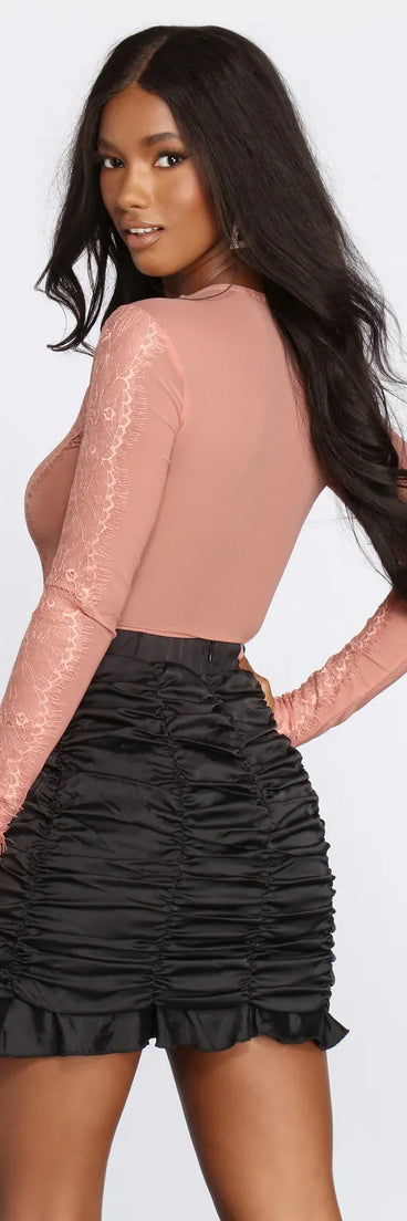 For The Love of Lace Bodysuit