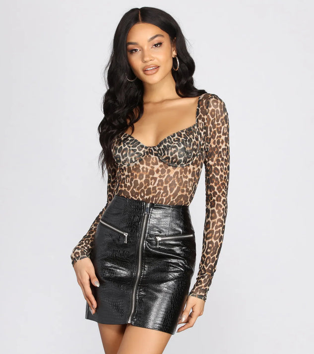 On The Prowl Mesh Bodysuit