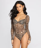 On The Prowl Mesh Bodysuit