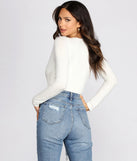 Wrapped In Basics Surplice Bodysuit