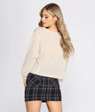 Keepin' Knit Cute And Casual Top