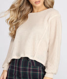 Keepin' Knit Cute And Casual Top