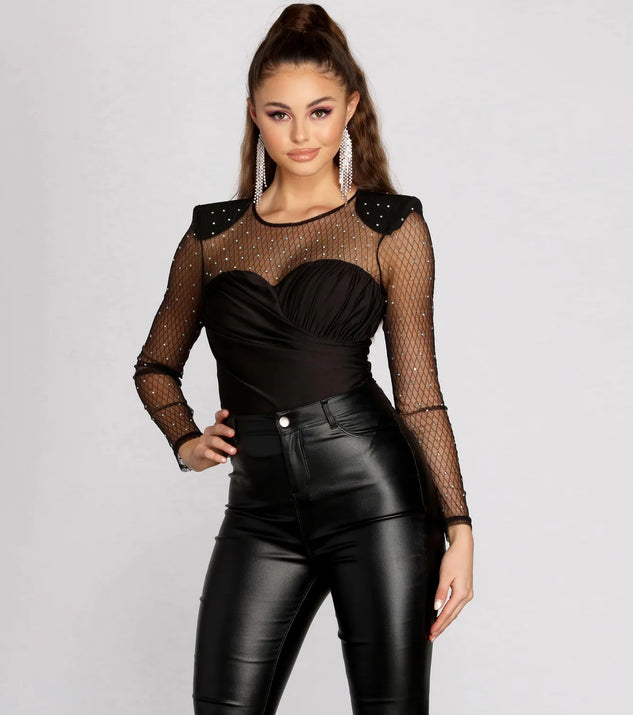 Major Diva Mesh Bodysuit