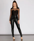 Major Diva Mesh Bodysuit