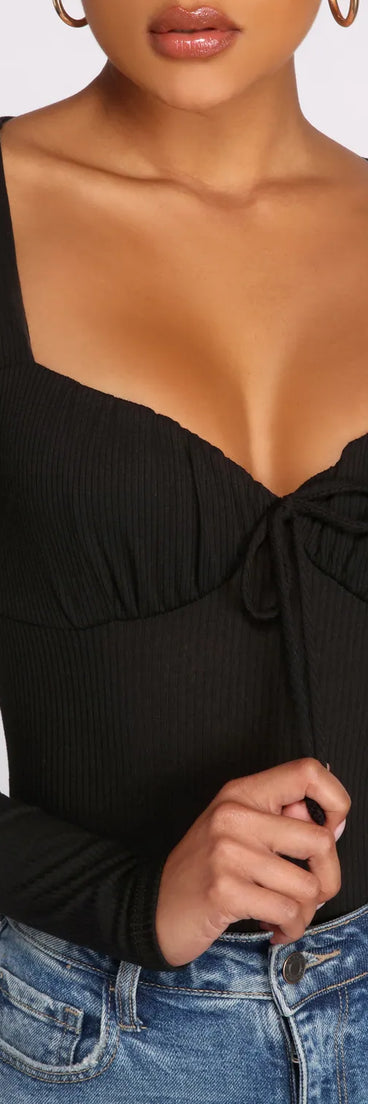 Sweet On You Knit Bodysuit