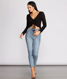 Can't Get Over Knit Crop Top