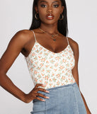 Oh So Darling Floral Bodysuit