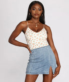 Oh So Darling Floral Bodysuit