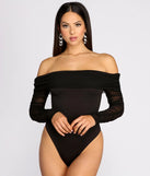 Mesmerize In Mesh Bodysuit