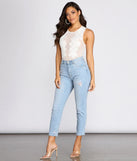 Floral Applique Mesh Bodysuit