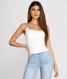 One Shoulder Brushed Knit Top