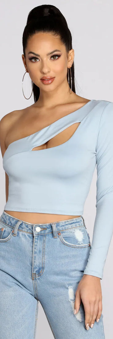 Get Used To Knit Crop Top