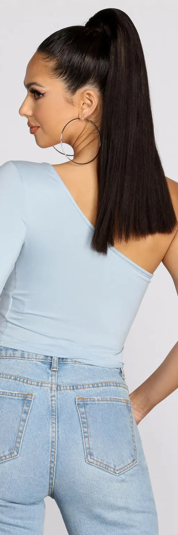 Get Used To Knit Crop Top