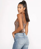 Wild Thing Animal Print Bodysuit