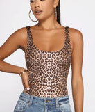 Wild Thing Animal Print Bodysuit