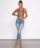 Wild Thing Animal Print Bodysuit