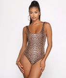 Wild Thing Animal Print Bodysuit