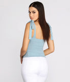 Tied And True Knit Top