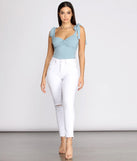 Tied And True Knit Top