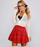 Sassy Snap Button Collared Mesh Crop Top