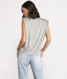 Crew Neck Basic Muscle Tee