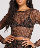All Eyes On You Crop Top