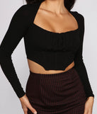 All that Ruche Crop Top