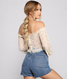 Lovin' Lace Crochet Crop Top