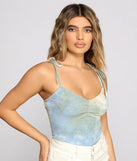 Summer Vibes Tie-Dye Bodysuit