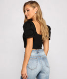 Hooked On Glamour Ponte Knit Corset Top