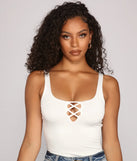 Keep It On-Trend Strappy Bodysuit
