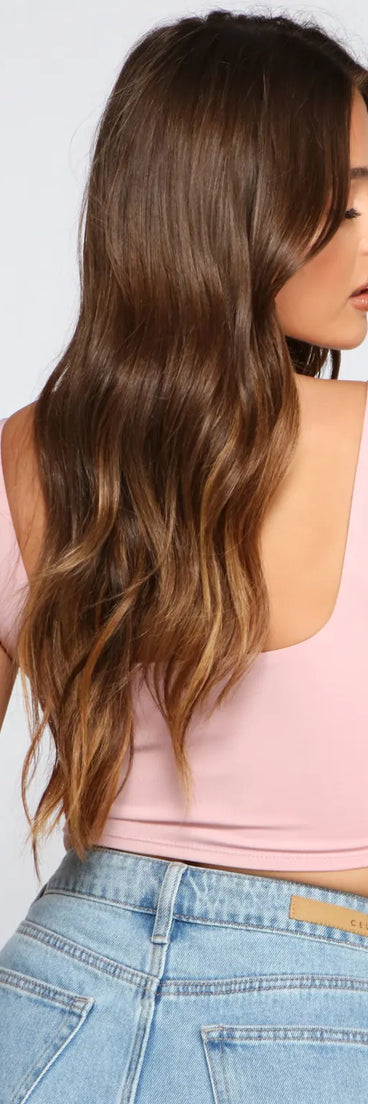 Next Level Ruched Cropped Tank Top