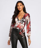 Wrapped In Bohemian Glam Top