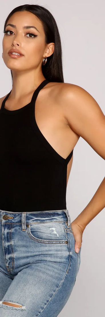 Chic And Seamless Sleeveless Bodysuit