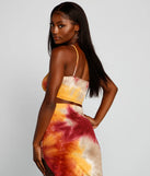 Golden Hour Tie-Dye Crop Top