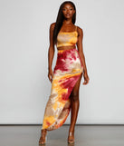 Golden Hour Tie-Dye Crop Top