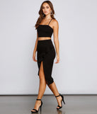 Bring That Knit Crop Top