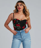 Fall In Love With Floral Bodysuit